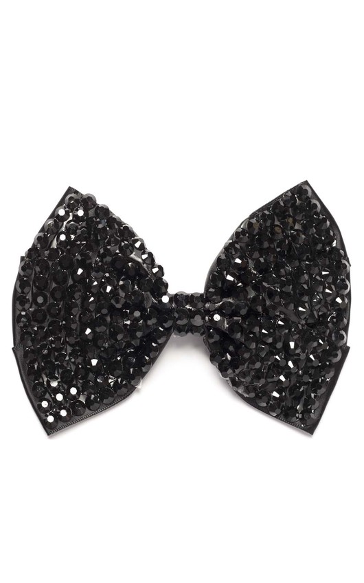Kalina Black Gem Hair Bow Kalina Black Gem Hair Bow