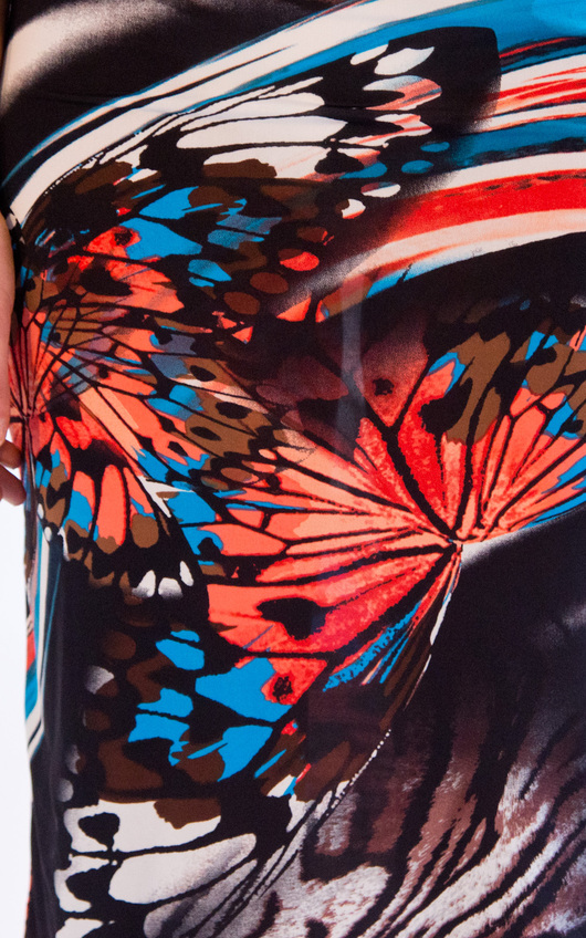 Hazel Butterfly Print Midi Skirt Hazel Butterfly Print Midi Skirt