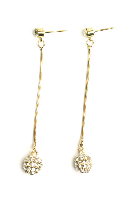 Brynn Diamanté Hanging Earrings Brynn Diamanté Hanging Earrings