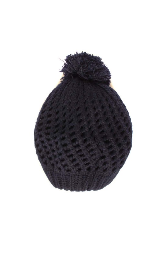 Knitted Bobble Beanie Hat Knitted Bobble Beanie Hat