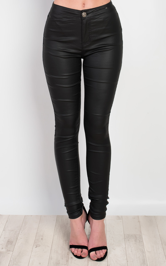 Elin Faux Leather Jeggings Elin Faux Leather Jeggings