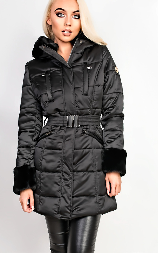 Yasmin Padded Faux Fur Jacket Yasmin Padded Faux Fur Jacket