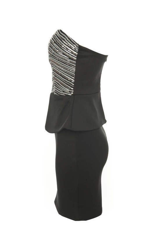 Sybil Sequin Peplum Party Dress Sybil Sequin Peplum Party Dress