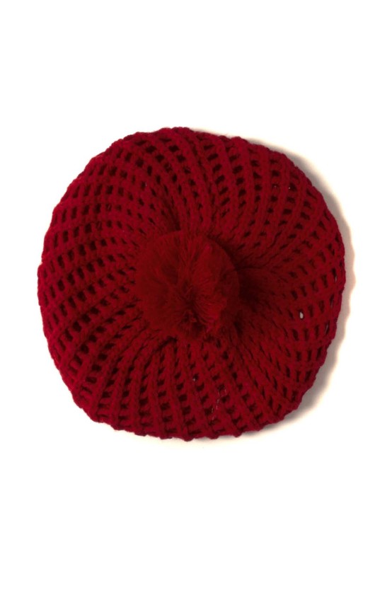 Knitted Bobble Beanie Hat Knitted Bobble Beanie Hat