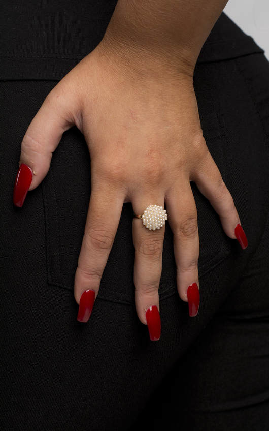 Macey Pearl Ring Macey Pearl Ring
