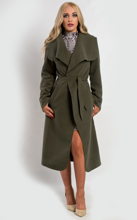 Goya Long Belted Coat Goya Long Belted Coat