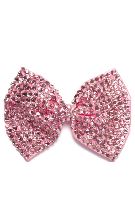Kalina Baby Pink Gem Hair Bow Kalina Baby Pink Gem Hair Bow