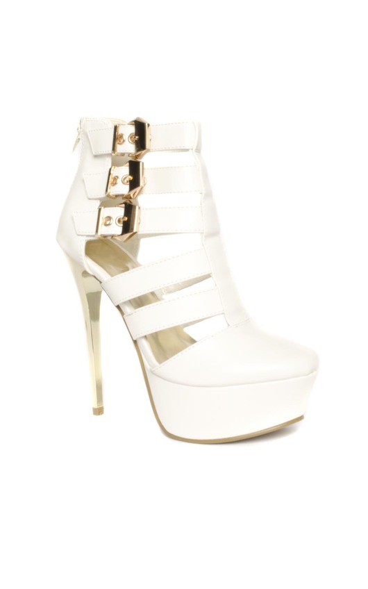 Carly Platform Buckle Heels Carly Platform Buckle Heels
