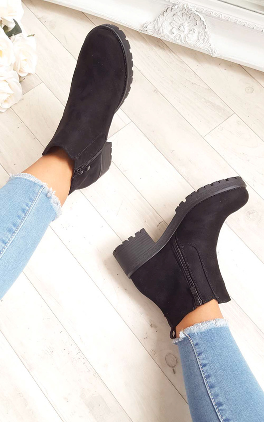Amra Chunky Ankle Boots Amra Chunky Ankle Boots