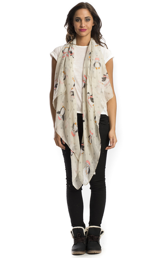 Penquin Printed Scarf Penquin Printed Scarf