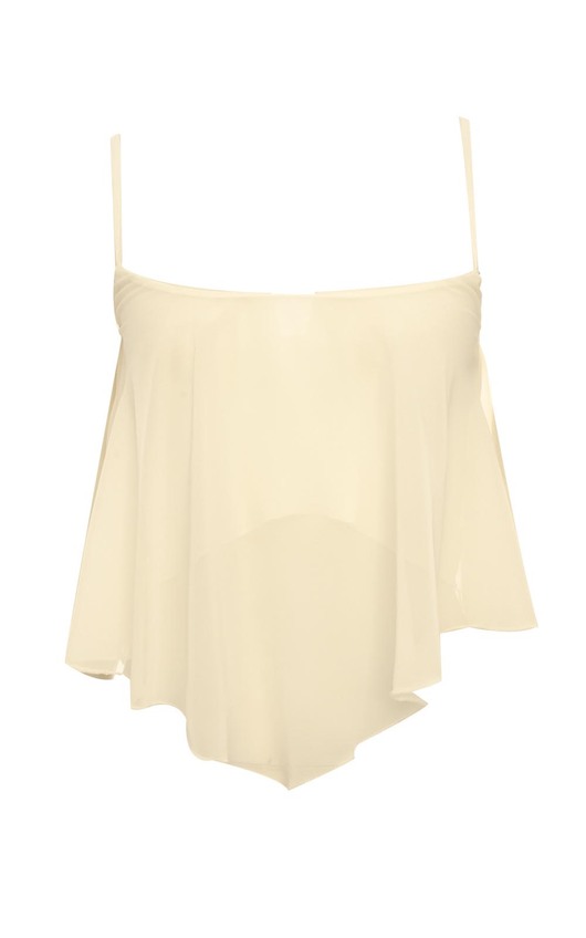 Teana Floaty Chiffon Crop Top Teana Floaty Chiffon Crop Top