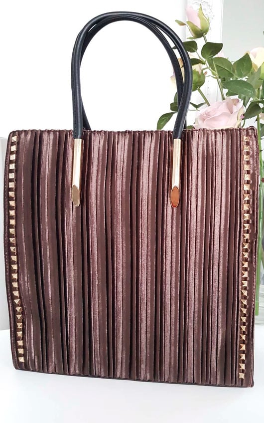 Merisa Studded Suede Handbag Merisa Studded Suede Handbag