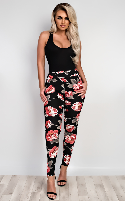 Ella Floral Trousers Ella Floral Trousers