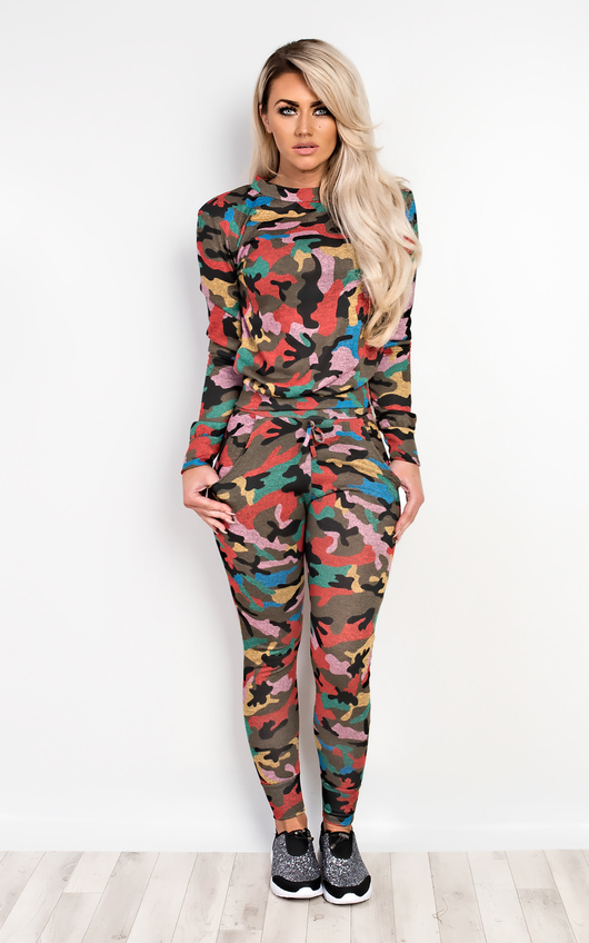 Ginnie Camo Jogger Set