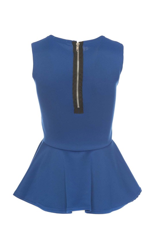 Karlie Peplum Chain Top Karlie Peplum Chain Top