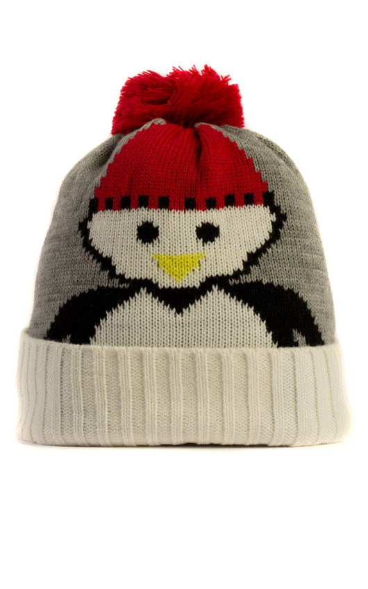 Felisa Penguin Pom-Pom Hat Felisa Penguin Pom-Pom Hat