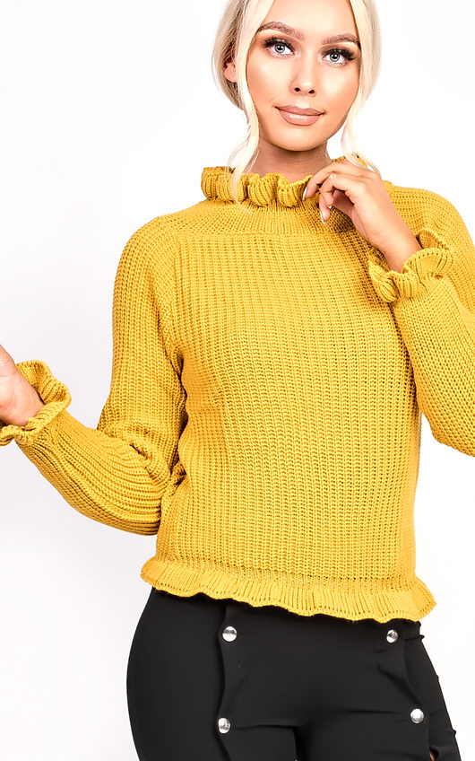 Josilee Frill Collar Jumper Josilee Frill Collar Jumper