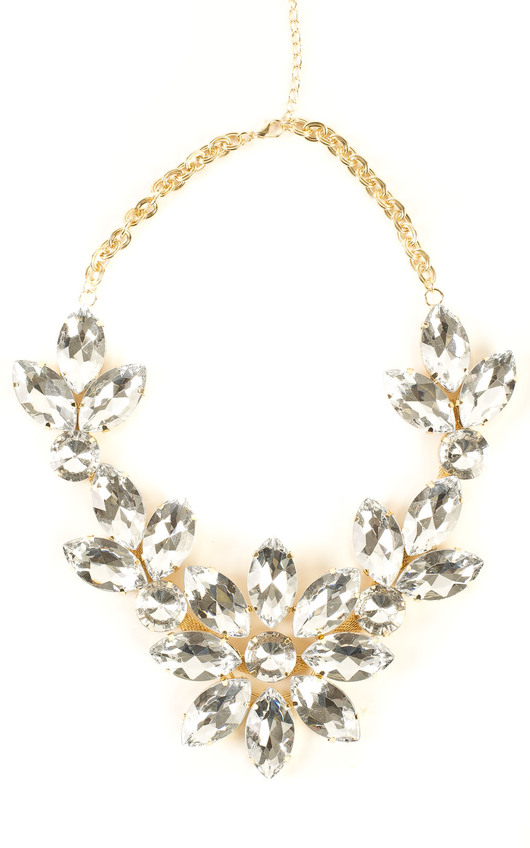 Macy Large Floral Necklace Macy Large Floral Necklace
