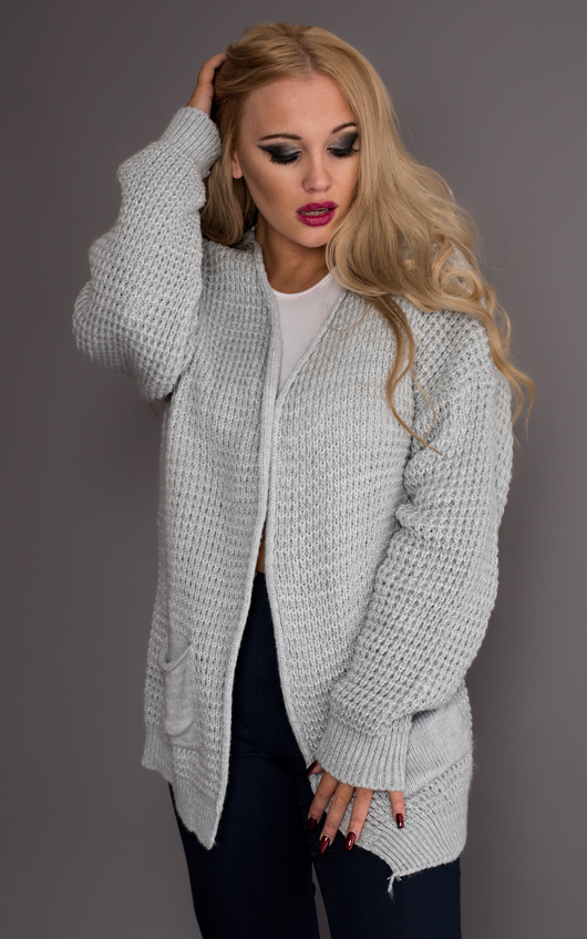 Jemma Oversized Loose Knit Cardigan Jemma Oversized Loose Knit Cardigan