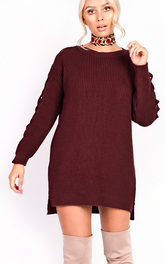 Skye Knitted Cut Out Jumper Skye Knitted Cut Out Jumper