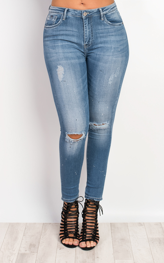 Zaraida Ripped Skinny Jeans Zaraida Ripped Skinny Jeans