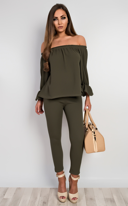 Janie Off Shoulder Co-Ord Janie Off Shoulder Co-Ord