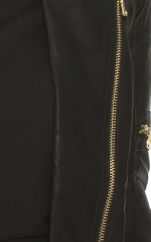 Viper Faux Leather Biker Jacket Viper Faux Leather Biker Jacket