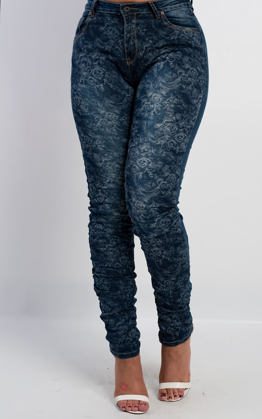 Louella Floral Print Jeans Louella Floral Print Jeans