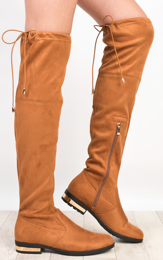 Starla Flat Knee High Boots Starla Flat Knee High Boots