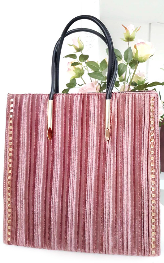 Merisa Studded Suede Handbag Merisa Studded Suede Handbag