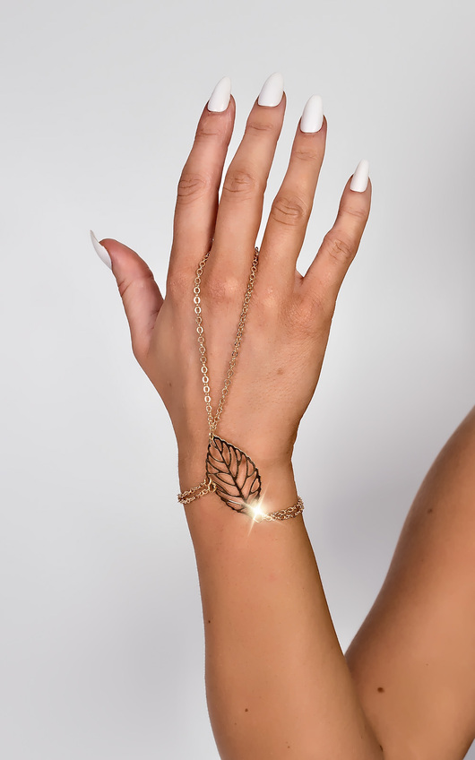 Nabila Leaf Finger Chain Nabila Leaf Finger Chain