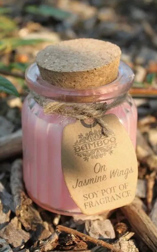 Ancient Wisdom Bamboo On Jasmine Wings Soy Pot of Fragrance Candle Ancient Wisdom Bamboo On Jasmine Wings Soy Pot of Fragrance Candle