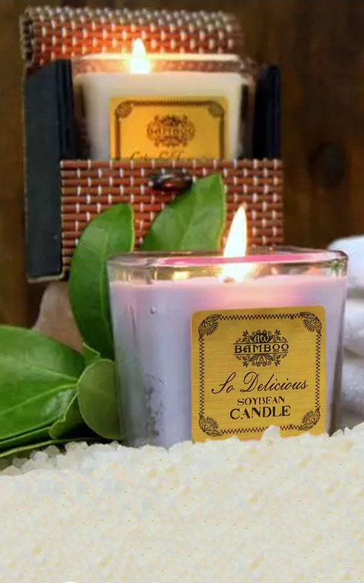 Ancient Wisdom Bamboo Vanilla Soy Pot of Fragrance Candle Ancient Wisdom Bamboo Vanilla Soy Pot of Fragrance Candle