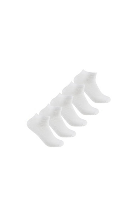 Ankle Socks Multi Pack in White Ankle Socks Multi Pack in White