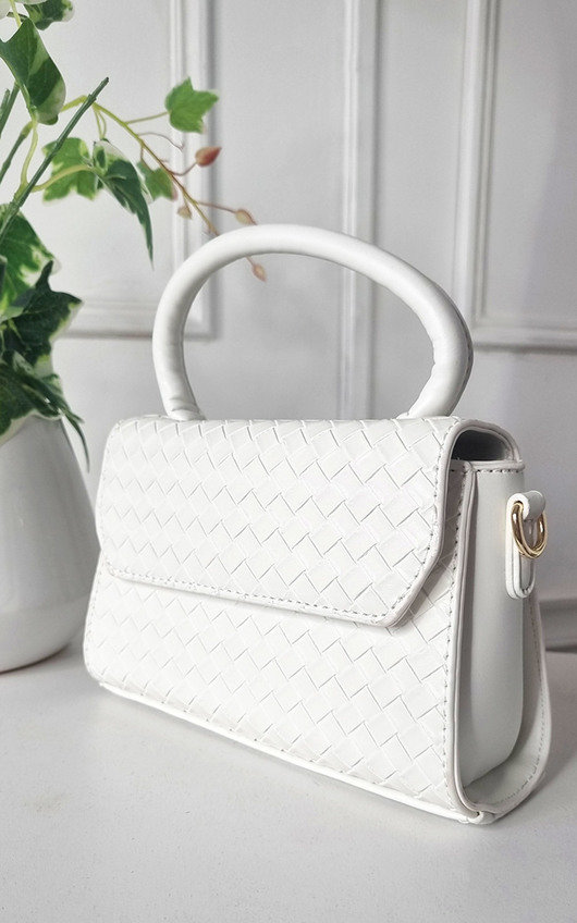 Ashleigh Faux Leather Quilted Handbag