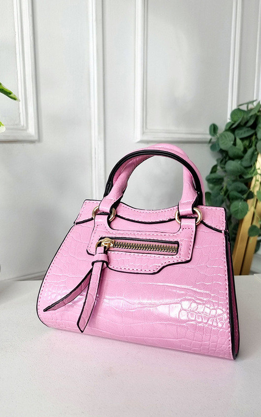 Ashley Croc Print Handbag Ashley Croc Print Handbag