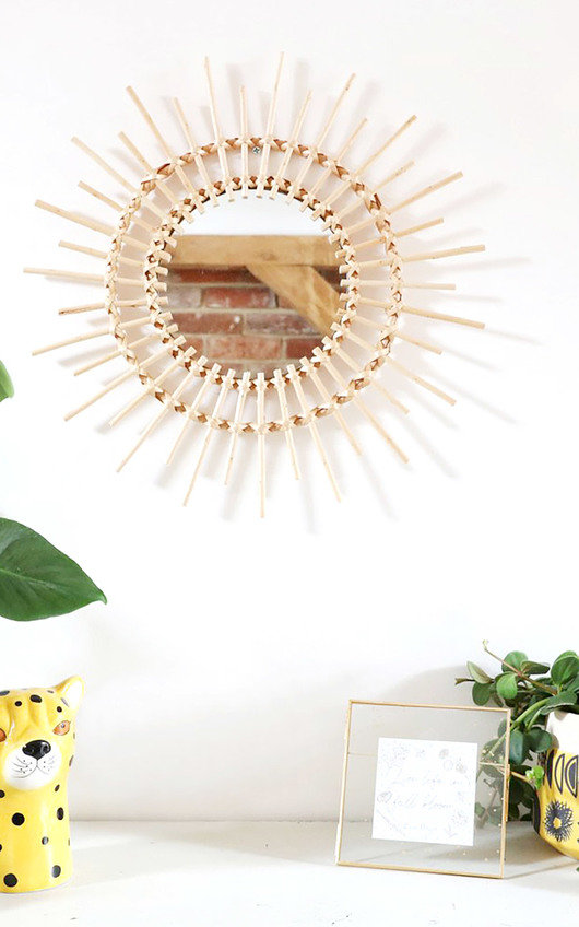 Bamboo Starburst Mirror Bamboo Starburst Mirror