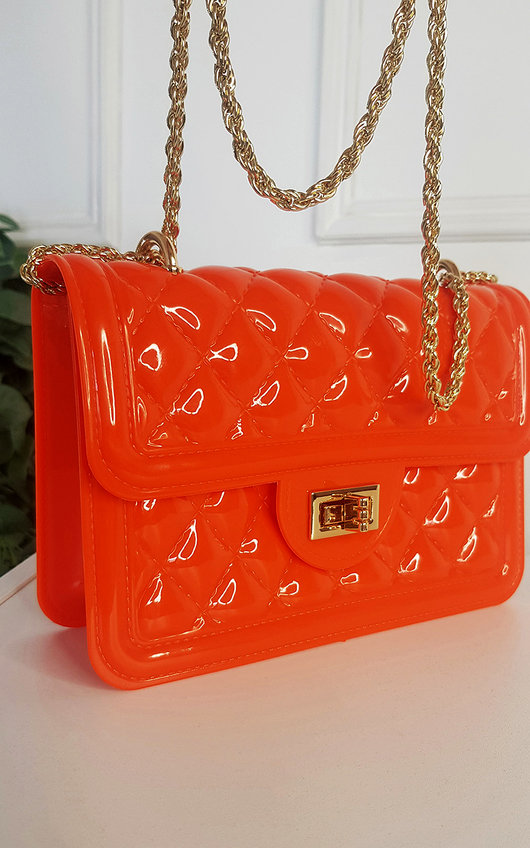 Beka Quilted Patent Cross Body Bag Beka Quilted Patent Cross Body Bag