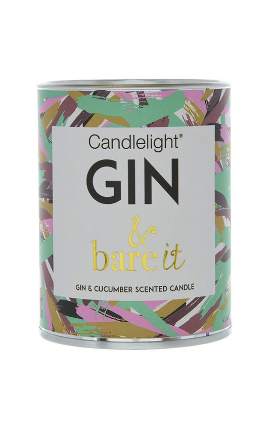 Candlelight Gin & Bare It Large Tin Candle Candlelight Gin & Bare It Large Tin Candle