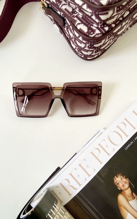 Carly Square Lens Sunglasses Carly Square Lens Sunglasses