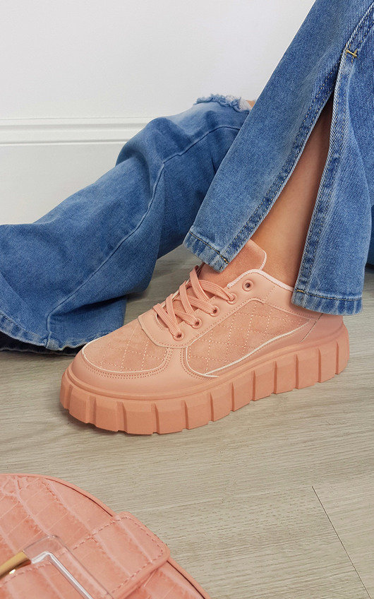 Celine Quilted Chunky Sole Trainers Celine Quilted Chunky Sole Trainers