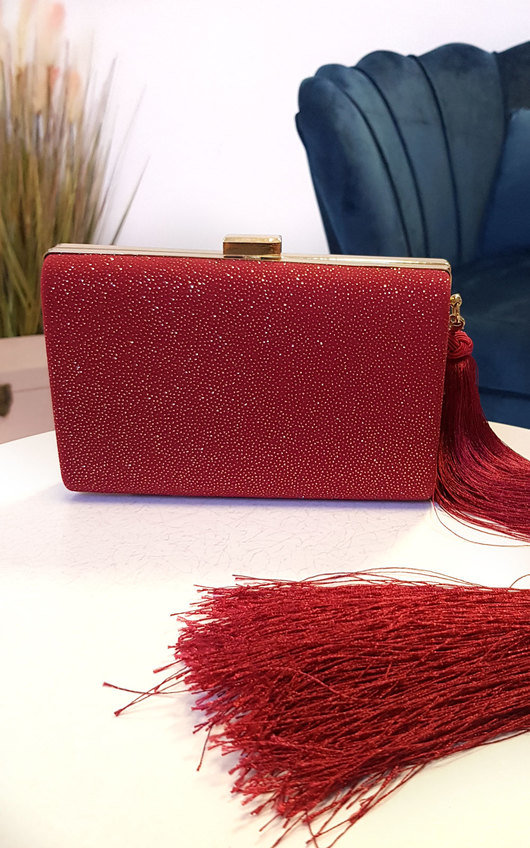Celine Sparkle Tassel Clutch Bag Celine Sparkle Tassel Clutch Bag