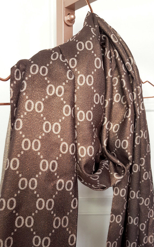 Chelsea Printed Scarf with Tassel Edge Chelsea Printed Scarf with Tassel Edge