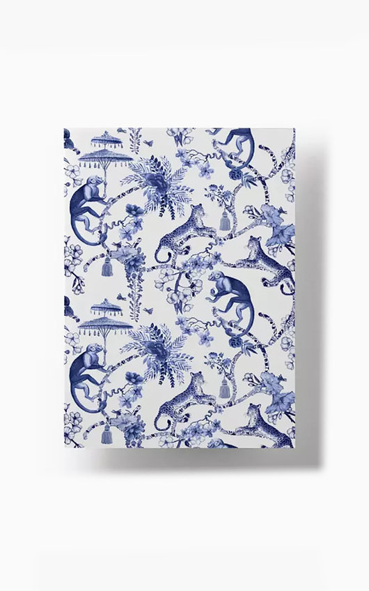 Coconut Lane Blue Print Notebook Coconut Lane Blue Print Notebook