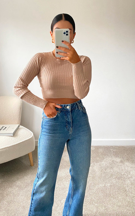 Cora Ribbed Crop Top Cora Ribbed Crop Top