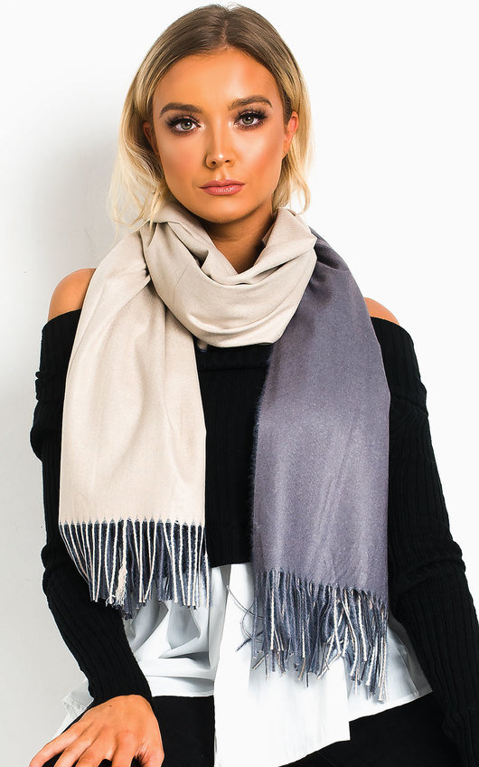 Cora Two Tone Scarf Cora Two Tone Scarf