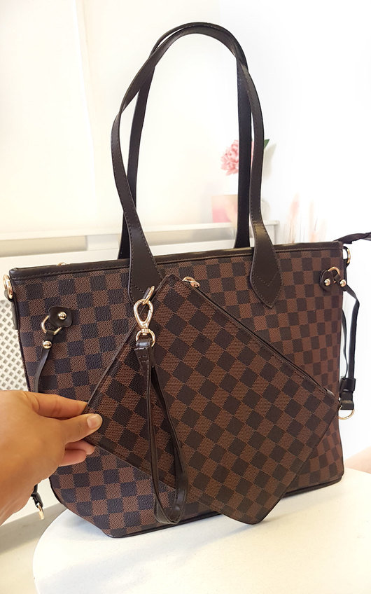 Demi Check Shoulder Bag Demi Check Shoulder Bag