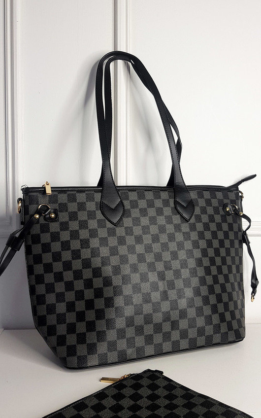 Demi Check Shoulder Bag Demi Check Shoulder Bag