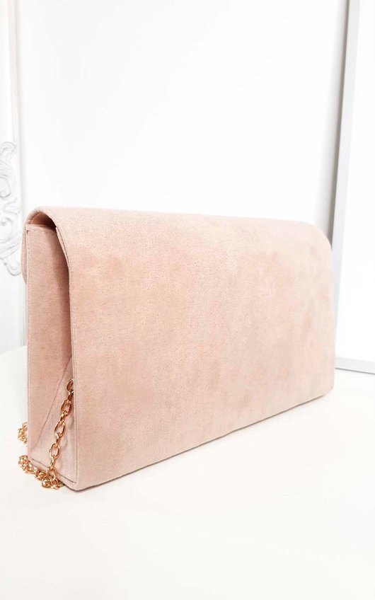 Emily Faux Suede Envelope Clutch Bag Emily Faux Suede Envelope Clutch Bag