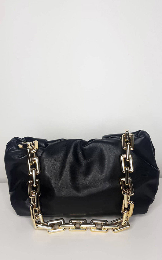 Farah Faux Leather Chain Detail Bag Farah Faux Leather Chain Detail Bag